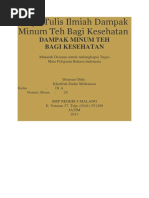 Download Karya Tulis Ilmiah Dampak Minum Teh Bagi Kesehatan by RIFDA SN351105335 doc pdf