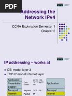 Chapter 6 - Addressing The Network IPv4