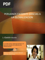 Peruanos Exitosos Gracias A La Globalizacion