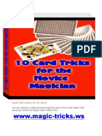 WWW - Magic-Tricks - WS: Resell Rights Notice For This Ebook