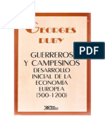 Duby Georges - Guerreros Y Campesinos - Desarrollo