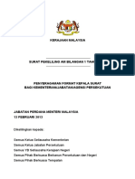 Penyeragaman Format Kepala Surat PDF