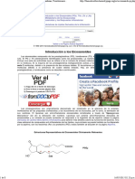 Síntesis y Metabolismo de Eicosanoides - Prostaglandinas, Tromboxanos, Leucotrienos, Lipoxinas PDF