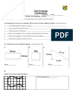 Guía Evaluada Geometría 2 Quinto Básico