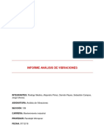 Informe Analisis de Vibraciones