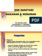 HIGIENE SANITASI MAKANAN & MINUMAN