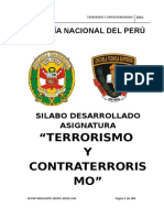 Terrorismo y Contraterrorismo - 1