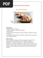 Receitas Para Refluxo e Gastrite