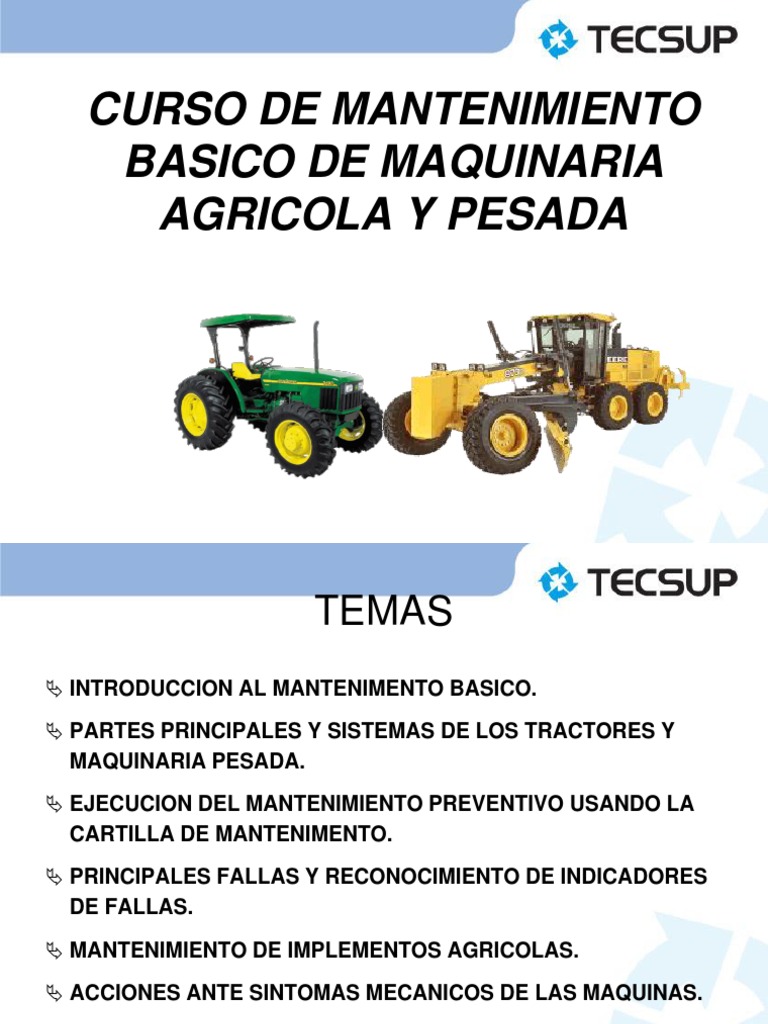 MANTENIMIENTO MAQUINARIA AGRICOLA Y PESADA | Motor diesel | Bomba ...