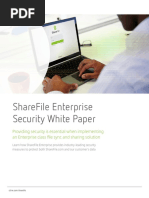 Sharefile Enterprise Security Whitepaper