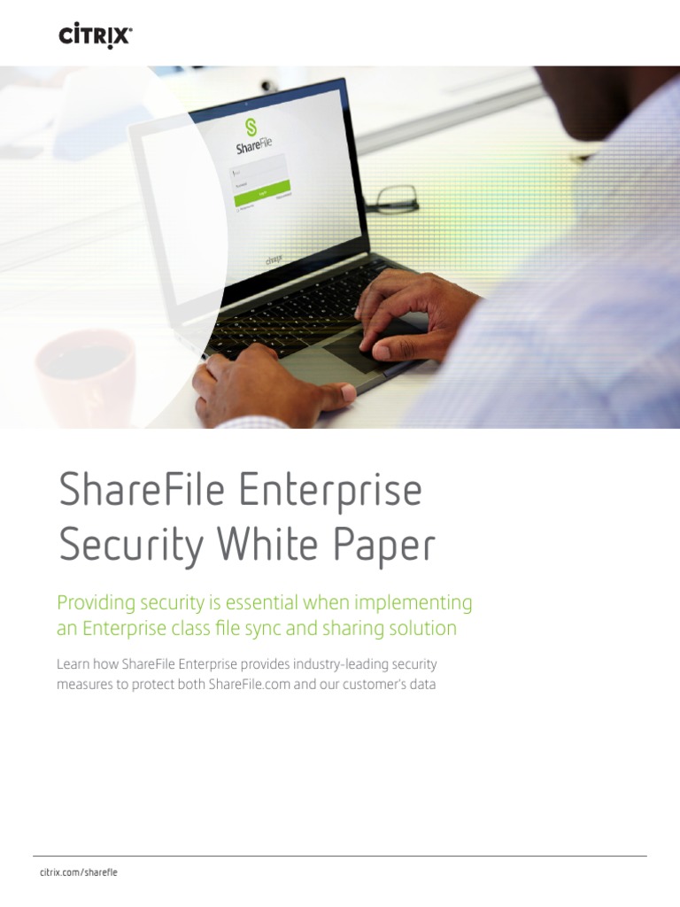 Sharefile Enterprise Security Whitepaper | PDF | Email | Web Server