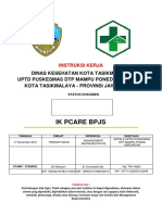 Instruksi Kerja - Pcare BPJS (Loket)