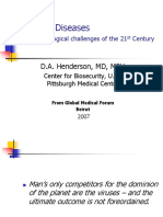 Global Diseases: D.A. Henderson, MD, MPH