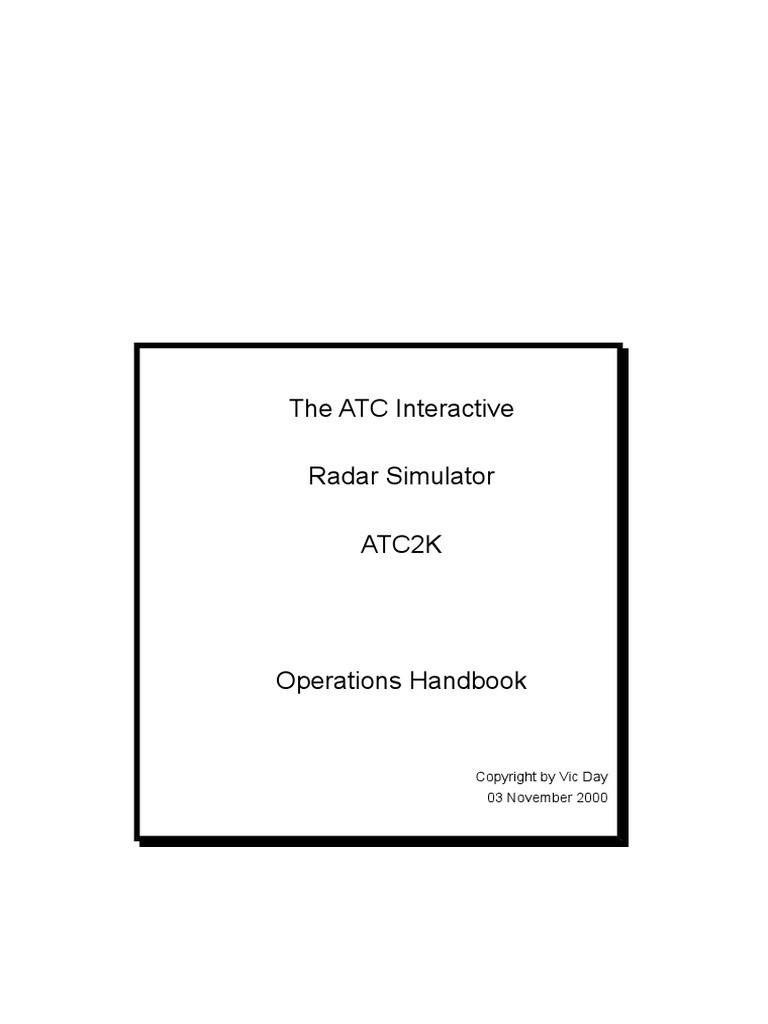 Atc2k Advanced Help | PDF | Air Traffic Control | Button (Computing)