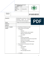 SOP Pemeliharaan Alat-Alat Kesehatan