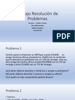 Resoluciòn de Problemas Trabajo