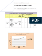 Matriz de Identificacion de Indicadores