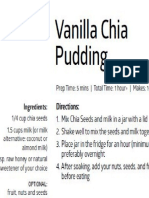 Vanilla Chia Pudding