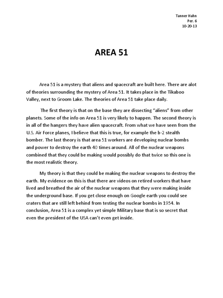 Area 51 | PDF