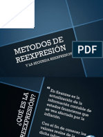 Metodos de Reexpresion 