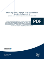 Working With Change Management in Service Outsourcing