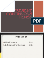 Present Continuous