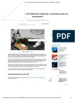 Mito Ou Verdade_ Um HD Totalmente Destruído e Queimado Pode Ser Recuperado_ - TecMundo