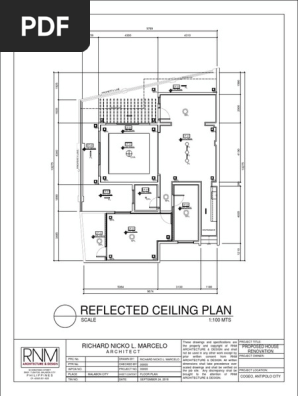 Reflected Ceiling Plan Queensland Heritage Register