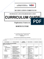 K to 12 Horticulture Curriculum Guide