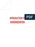 Introduction To Bioremediation