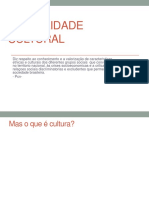 Pluralidade Cultural