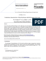 Combustion Characteristics of Diesel-Hydrogen Dual Fuel Engine at Low Load