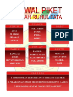 Jadwal Piket Ruhul Fata