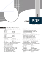 Worksheet On Atoms, Molecules and Ions