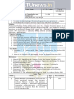 CS202 Computer Organisation and Architecture KTU S4 Syllabus