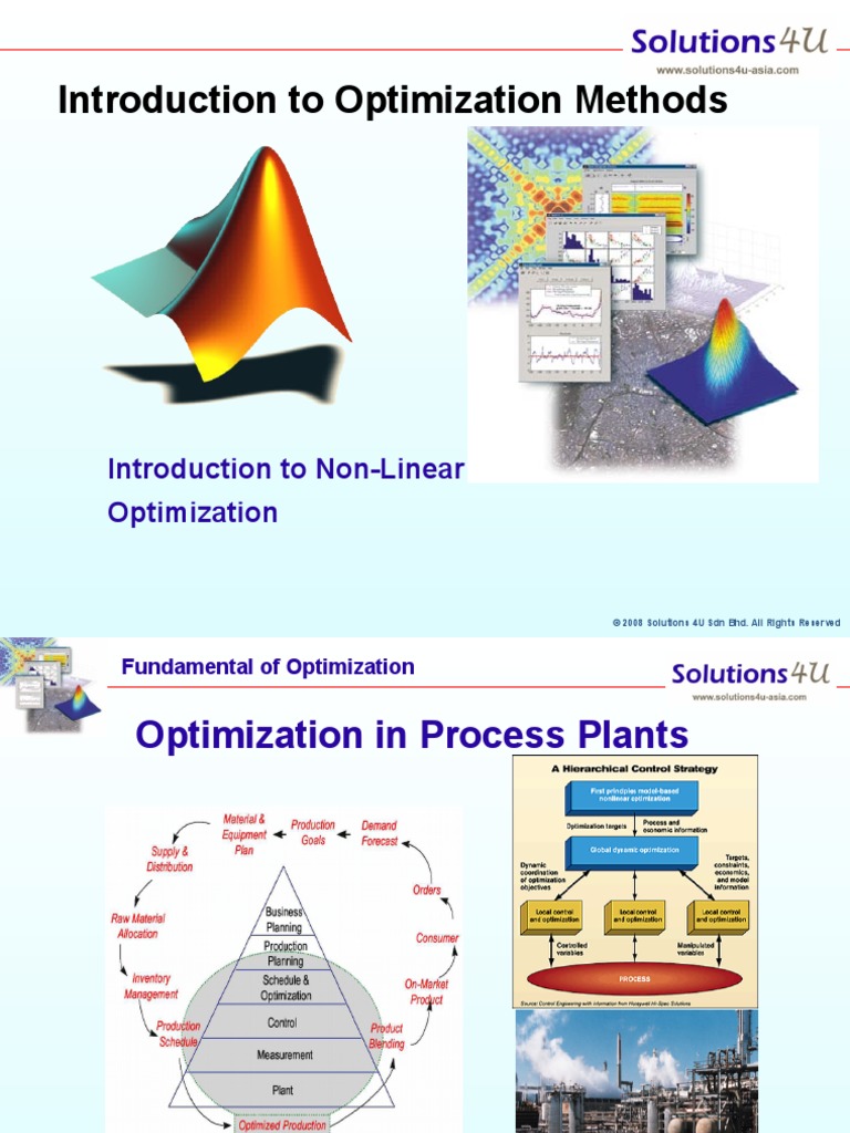 Chapter 1 - Fundamental of Optimization | PDF | Mathematical ...