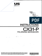Olympus CX31-P (Microscope) User Manual PDF