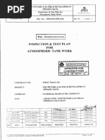 ONS-09-0-PR-5254 - R3 ITP For Atmospheric Tank Work - AFC