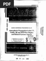 Atmospheric Propagation in The Uv, Visible, Ir and Mm-Wave Region and Related Systems Aspects