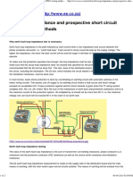 Earth Loop Impedance and Prospective Short Circuit (PSC) Testing Methods - EE Publishers