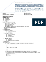 Epp Detailed Lesson Plan Format