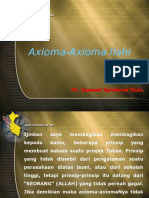 Axioma-Axioma Ilahi: Pr. Samuel Sandoval Ruíz