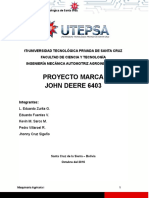 Proyecto de Maquinaria Agricola