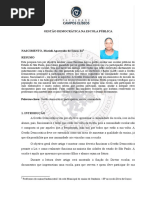 Artigo - Gestão democrática