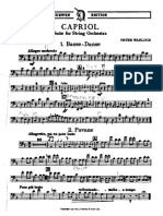 Capriol - Suite For String Orchestra - KB