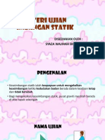 Ujian Imbangan Statik