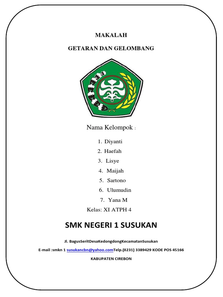 Makalah Getaran Gelombang