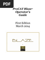 Blaze Operators Guide 1st Edition