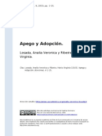 Apego y Adopción