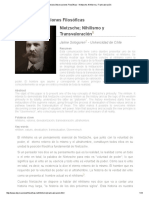 Jaime Sologuren - Nietzsche Nihilismo y Transvaloración